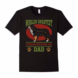 Worlds Greatest Bernese Mountain Dog Dad 2 T-shirt-Father's Day - M