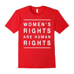 Womens Rights Are Human Rights Shirt | Peace, Love, Equality-Father's Day - XL