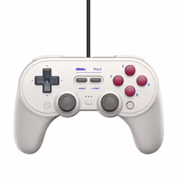 8Bitdo Pro 2, Gamepad, Android, Nintendo Switch, Nintendo Switch Lite, PC, D-pad, Mode button, Select button, Start button, A ...