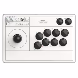 8Bitdo Arcade Stick, Joystick, PC, Xbox One, Xbox One S, Xbox One X, Xbox Series S, Xbox Series X, Analogue / Digital, Wired ...