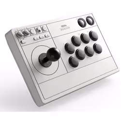 8Bitdo Arcade Stick Black, White RF/USB Joystick Analogue / Digital PC, Xbox One, Xbox One S, Xbox One X, Xbox Series S, Xbox Series X
