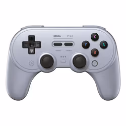 8Bitdo Pro 2 Hall Effect, Gamepad, Android, Nintendo Switch, Directional buttons, Pause/Set button, Reset button, Select butt ...