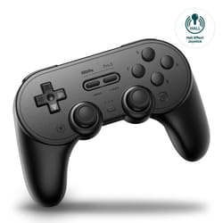8Bitdo Pro 2 Bluetooth Controller for Switch, Hall Effect Joystick Update, Wireless Gaming Controller for Switch, PC, Android, and Steam Deck & Apple