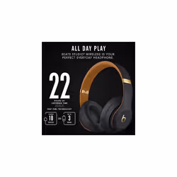 Beats Studio3 Wireless Noise Cancelling Headphones - Midnight Black