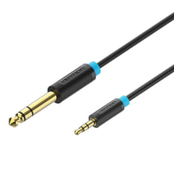 Vention 3.5mm TRS Male to 6.35mm Male Audio Cable 3M Black
