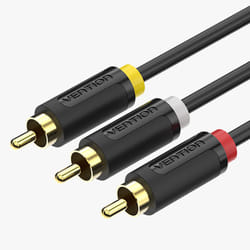 Vention 3RCA Male to 3RCA Male Cable 2M Black