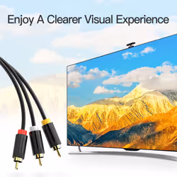 Vention 3RCA Male to 3RCA Male Cable 2M Black