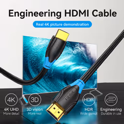 Vention HDMI Cable 3M Black - Additional view 6