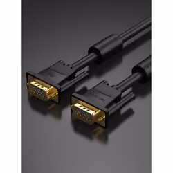 Vention VGA(3+6) Male to Male Cable with ferrite cores 3M Black
