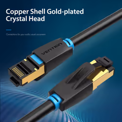 Vention Cat.8 SFTP Patch Cable 10M Black - Additional view 8