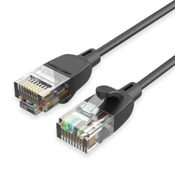 Vention Cat.6A UTP Patch Cable 5M Black Slim Type