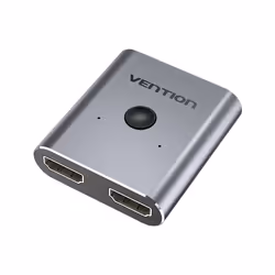 Vention 2-Port HDMI Bi-Direction Switcher Silver, HDMI, Aluminium, Grey, 60 Hz, 1080p, 2160p, 3840 x 2160 pixels