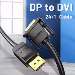 Vention DP to DVI Cable 1M Black