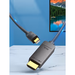 Vention 4K Mini DisplayPort to HDMI Cable 1.5M Black