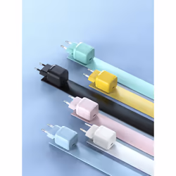 Vention 1-port USB-C GaN Charger(30W) EU-Plug Yellow