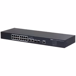 Dahua Technology SG4020, Managed, L2, Gigabit Ethernet (10/100/1000), Full duplex, Rack mounting, 1U
