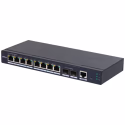 Dahua Technology SG4010-2F, Managed, L2, Gigabit Ethernet (10/100/1000), Full duplex, Wall mountable