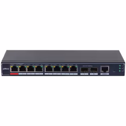 Dahua Technology PoE SG4010P-2F Managed L2 Gigabit Ethernet (10/100/1000) Power over Ethernet (PoE) Black