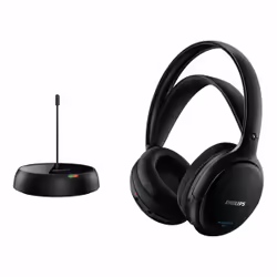 Philips SHC5200/10 headphones/headset Wired & Wireless Head-band Music Black - Additional view 2