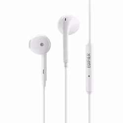 Edifier P180 Plus Semi-In-Ear Earphones With Microphone  - White