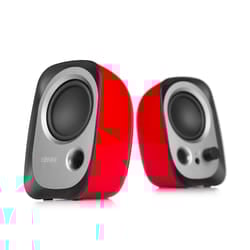 Edifier R12U Black, Silver, Red Wired 4 W