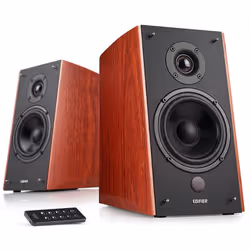 Edifier R2000DB Active 2.0 Bluetooth Bookshelf Speaker Set - Brown