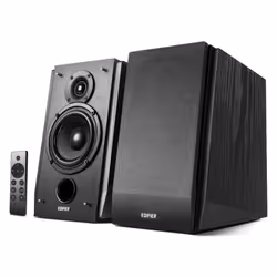 Edifier R1855DB Active 2.0 Bluetooth Bookshelf Speaker Set - Matte Black