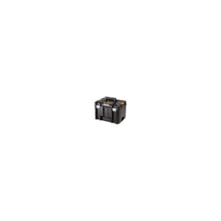 Dewalt TSTAK VI Deep Tool Storage Case Tool Organisers - Black