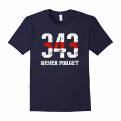 Firefighter Gifts-911 Memorial Never Forget Our Fallen-Father's Day - L