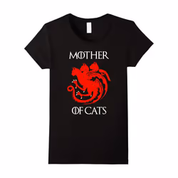 Womens Cat Lovers Shirt â Mother of Cats Hot 2017 T Shirt-Father's Day - S