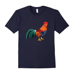 Rooster King of The Hen House Chicken Lover T-Shirt-Father's Day - XXXL