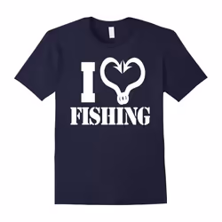 I Love Fishing Gifts Idea For Fisherman â Unisex T-shirt-Father's Day - L