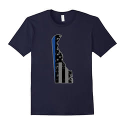 Delaware Police Support Police Gifts Police Heroes Shirt-Father's Day - S