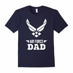 Men's Air Force Dad T-shirt Birthday Gift-Father's Day - S