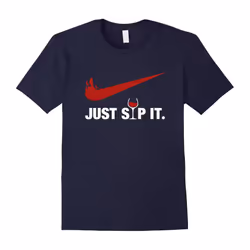 Just Sip It T-Shirt, Funny Beer Wine Day Lovers Gift-Father's Day - XL