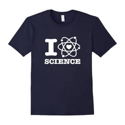 I Love Science T-Shirt-Father's Day - M
