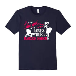Bearded Dragon T shirt â Loves Bearded Dragon Shirt-Father's Day - L