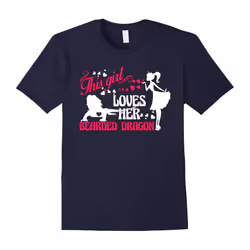 Bearded Dragon T shirt â Loves Bearded Dragon Shirt-Father's Day - XL