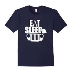 Eat Sleep Jeep Shirt Jeep Family Jeep Lovers Tshirt-Father's Day - S