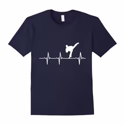 TAEKWONDO HEART BEAT Shirt â Best GiFt For Taekwondo Lover-Father's Day - L