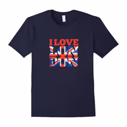 I Love London â Artistic London England T-shirt-Father's Day - S