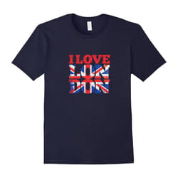 I Love London â Artistic London England T-shirt-Father's Day - S