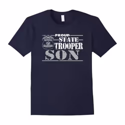 State Trooper Son Gifts For State Trooper Kids Designs-Father's Day - XXL