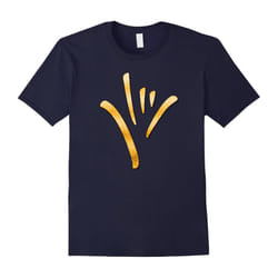 ASL â American Sign Language I love you T shirt great gift-Father's Day - L
