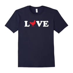 I Love Chicken Shirt-Father's Day - M