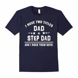 World's Best Step Dad T-shirt-Father's Day - M