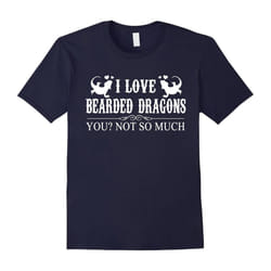 Bearded Dragon T shirt â Love Bearded Dragons Shirts-Father's Day - L