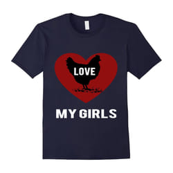 Chicken Lovers Tshirt â Novelty Chicken t-shirt-Father's Day - M