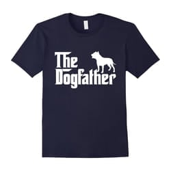 Dog Lover Dad Father's Day â The Dogfather Funny T-Shirt-Father's Day - XXXL