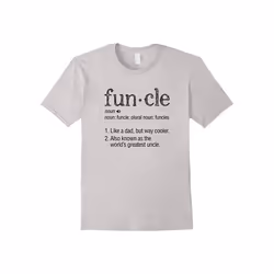 Mens FunFather's Daye Definition Like A Dad Only Cooler Funny UnFather's Daye Shirt-Father's Day - XXL